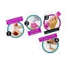 LEAN TOYS Set de esmalte de uñas con dispensador de purpurina y pegatinas de colores
