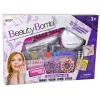 LEAN TOYS Set de esmaltes de uñas con moldes, lámpara, lima y purpurina