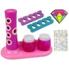LEAN TOYS Set de esmalte de uñas dispensador de purpurina para uñas pegatinas de uñas