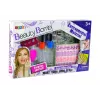 LEAN TOYS Set de esmaltes de uñas con esmaltes, purpurina, pegatinas y anillos