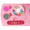 LEAN TOYS Set de esmalte de uñas con purpurina para uñas, secador y pegatinas