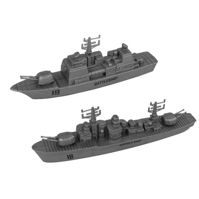 LEAN TOYS Set naval militar base naval aviones bombas