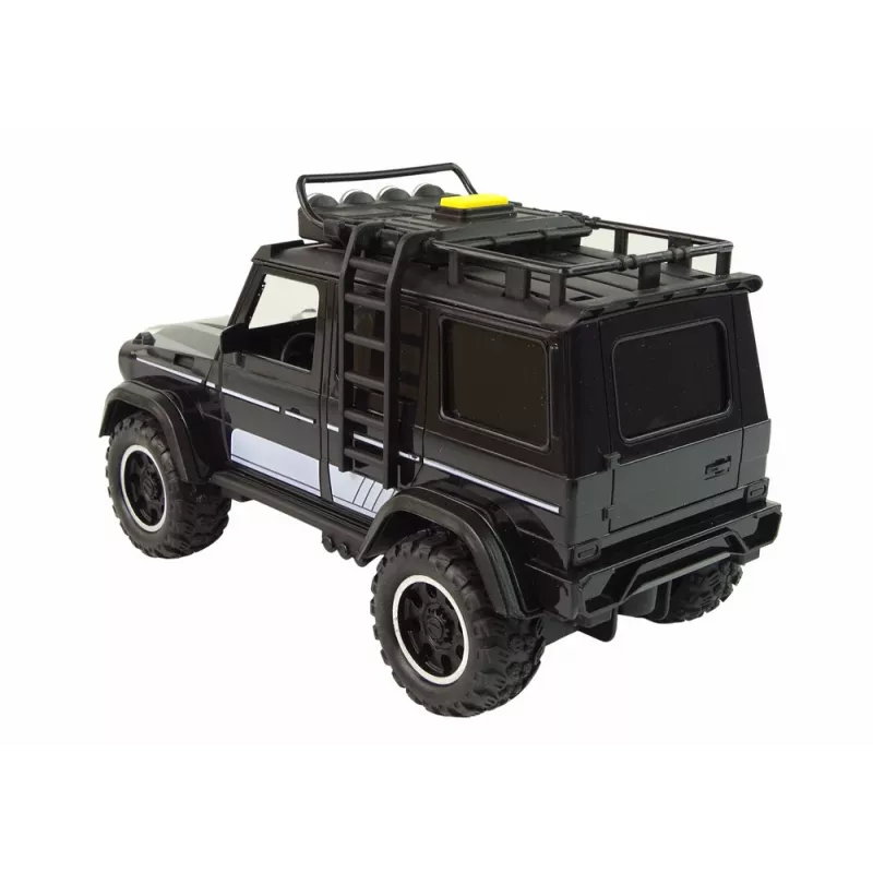 LEAN TOYS Coche todoterreno 1:14 propulsión por fricción negro