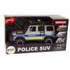 LEAN TOYS Coche de policía off road 1:14 propulsión por fricción