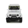 LEAN TOYS Coche de policía off-road blanco