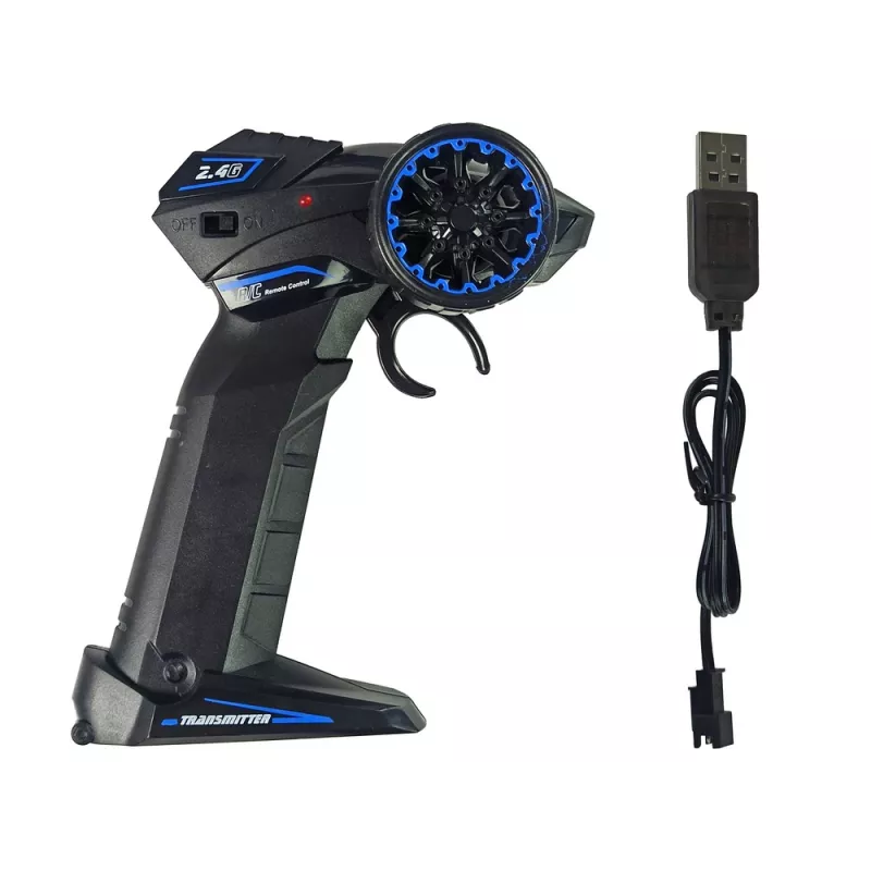 LEAN TOYS Coche teledirigido off-road 2,4 GHz 1:16 amarillo