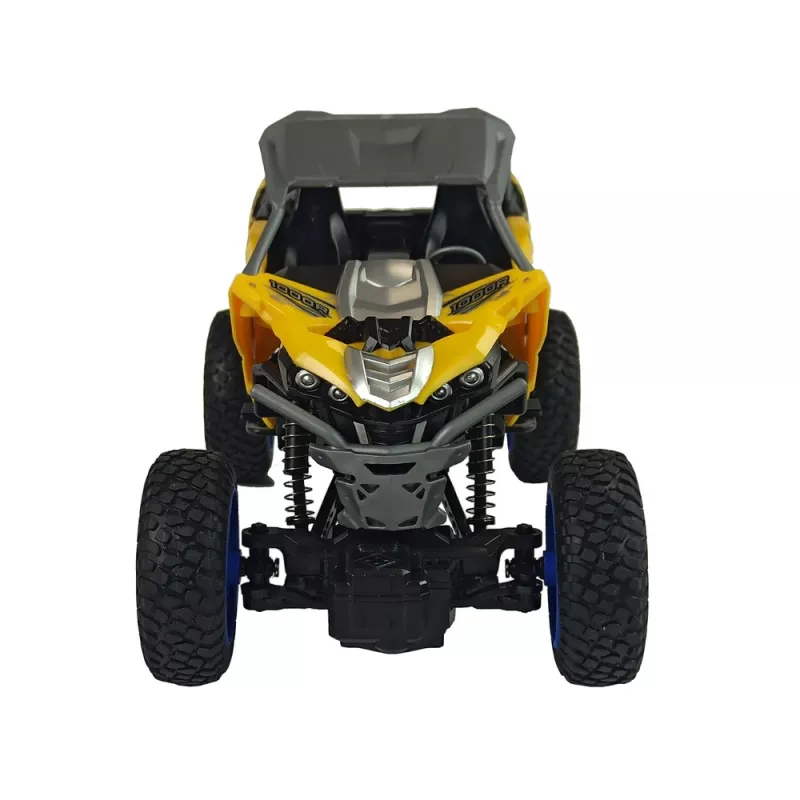 LEAN TOYS Coche teledirigido off-road 2,4 GHz 1:16 amarillo