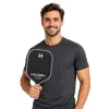 LEAN TOYS set de palas de pickleball tenis bádminton con 2 pelotas negro y gris
