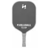 LEAN TOYS set de palas de pickleball tenis bádminton con 2 pelotas negro y gris