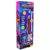 LEAN TOYS Guitarra eléctrica rosa con micrófono y amplificador