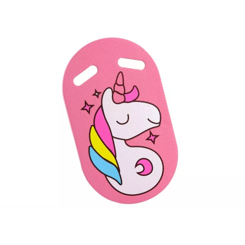 LEAN TOYS tabla de natación de espuma unicornio rosa