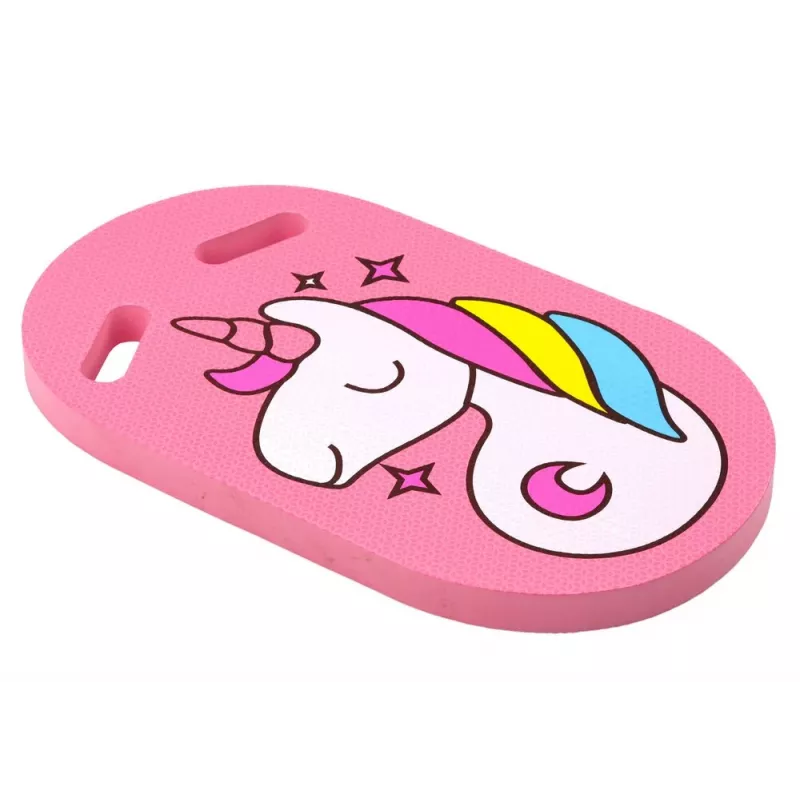 LEAN TOYS tabla de natación de espuma unicornio rosa