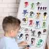 Set de imanes PJ Masks LEAN TOYS ME 5031-31
