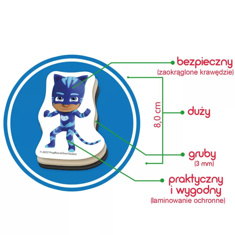 Set de imanes PJ Masks LEAN TOYS ME 5031-31