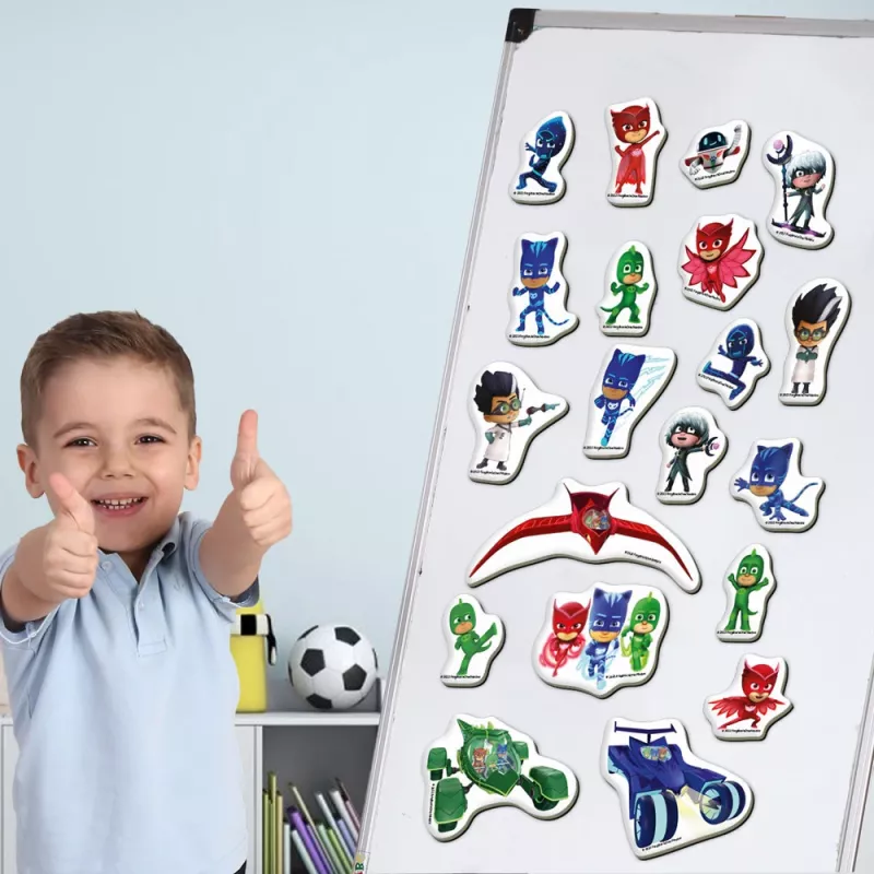 Set de imanes PJ Masks LEAN TOYS Pjmasks ME 5031-32