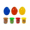 LEAN TOYS Plastilina dinosaurios huevos molde 12 piezas 4 colores