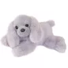 LEAN TOYS Peluche perro Cocker Spaniel con patas lastradas, gris, 30 cm