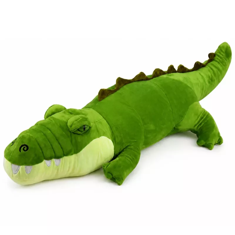 Cocodrilo de peluche LEAN TOYS mascota peluche realista verde 70cm
