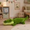 Cocodrilo de peluche LEAN TOYS mascota peluche realista verde 70cm