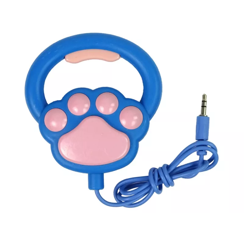 LEAN TOYS Perro de peluche interactivo educativo correa canciones paseos