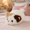 LEAN TOYS Mascota gatito de peluche suave pequeño blanco 16 cm