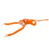 LEAN TOYS Mascota de Peluche Mono con Bebé, Naranja con Sonido 70 cm