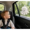 LEAN TOYS Peluche de pulpo con ventosa, blanco, 16 cm – Suave compañero criatura marina