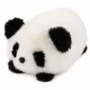 LEAN TOYS Peluche panda peluche negro y blanco 16 cm