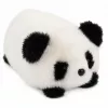 LEAN TOYS Peluche panda peluche negro y blanco 16 cm