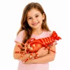 LEAN TOYS Peluche Gamba grande animal marino 55 cm