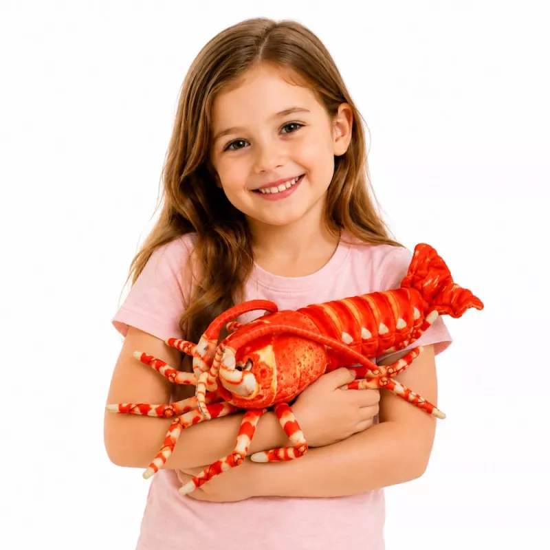 LEAN TOYS Peluche Gamba grande animal marino 55 cm
