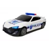 LEAN TOYS Coche de policía Parking 2en1 Policía Coche pequeño Sonido Luz