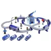 LEAN TOYS Set de tren Police Town azul 203 km/h