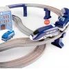 LEAN TOYS Set de tren Police Town azul 203 km/h