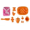 LEAN TOYS Muñeca Bebé Embarazada con Pelo Largo y Accesorios