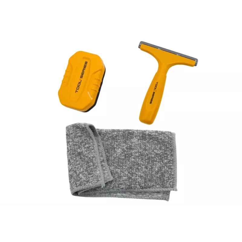 LEAN TOYS Limpiador a presión para niños – Set de limpieza de juguete con paño, esponja y escurridor, bomba manual, 750 ml, a partir de 3 años