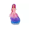 LEAN TOYS Muñeca princesa con pony blanco y accesorios de figuras