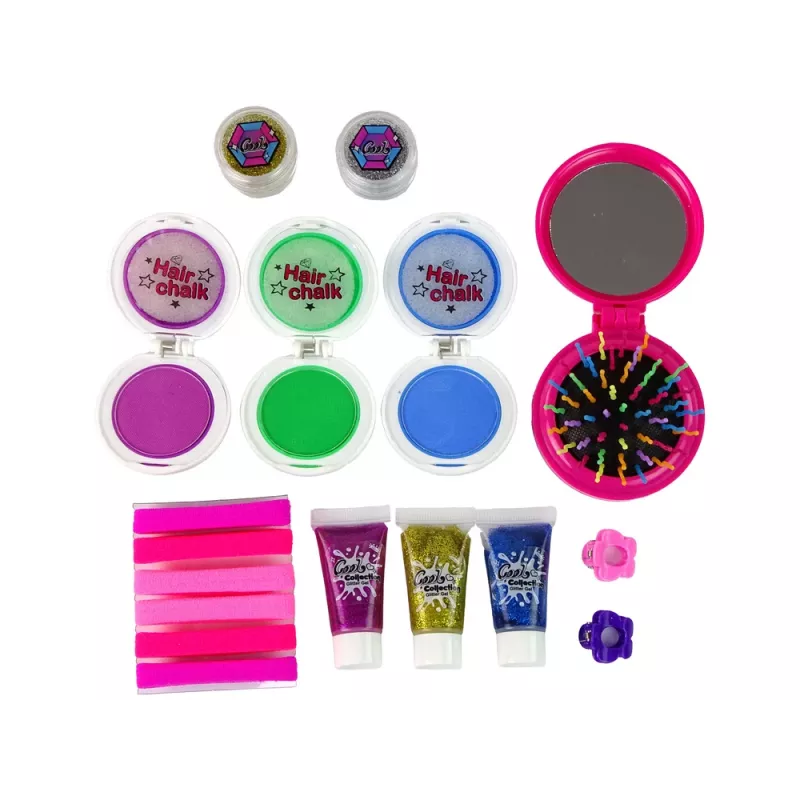 LEAN TOYS Set de bolso de belleza para decorar el pelo