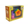 LEAN TOYS Vasos apilables para bebés Asteriscos