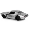 LEAN TOYS Coche deportivo R/C 1:18 plateado Champion mando