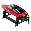 LEAN TOYS Lancha motora teledirigida R/C 2,4G roja 20-25 km/h