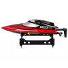 LEAN TOYS Lancha motora teledirigida R/C 2,4G roja 20-25 km/h