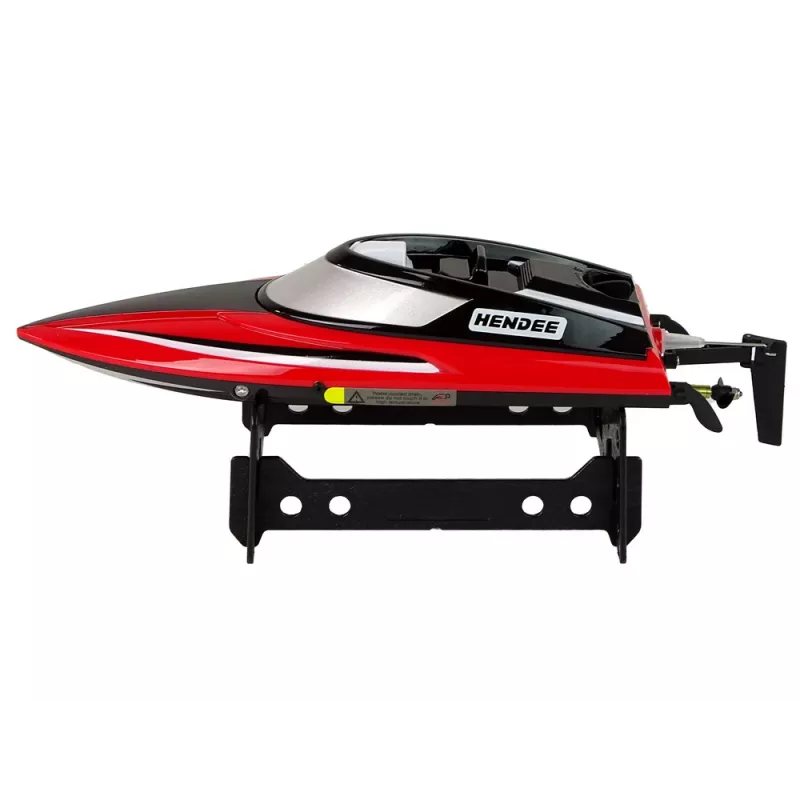 LEAN TOYS Lancha motora teledirigida R/C 2,4G roja 20-25 km/h