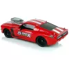 LEAN TOYS Coche deportivo R/C 1:16 rojo rayas blancas mando