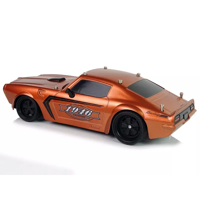 LEAN TOYS Coche deportivo R/C 1:18 marrón Champion mando