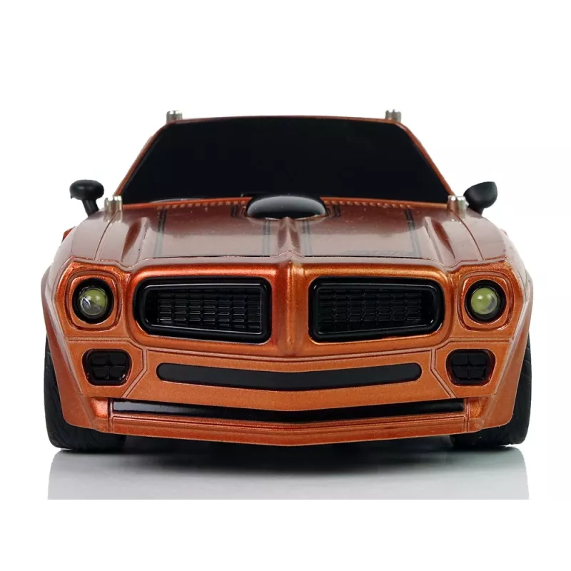 LEAN TOYS Coche deportivo R/C 1:18 marrón Champion mando
