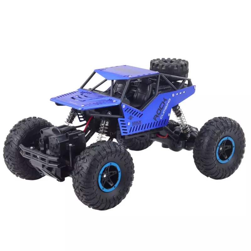 LEAN TOYS Coche RC todoterreno radiocontrol azul 2.4G 1:18
