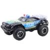 LEAN TOYS Coche de policía RC off-road 1:8 Negro