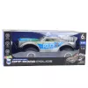 LEAN TOYS Coche de policía RC todoterreno 1:8 Plata