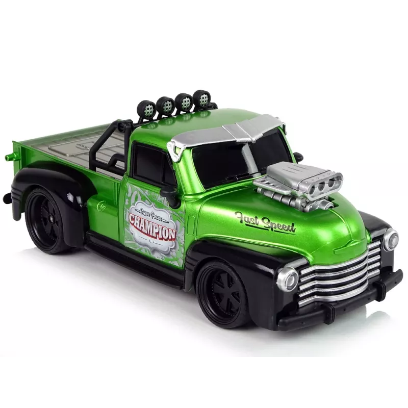 LEAN TOYS Pick-up teledirigido 1:18 verde